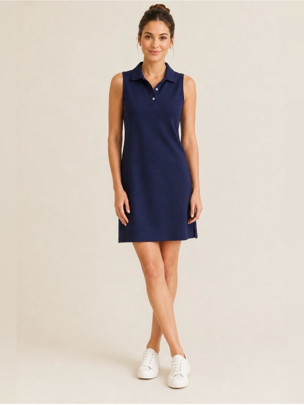 Aritzia Black Polo Mini Active Dress size S